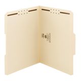Smead Bağlayıcı Dosya Klasörü, 2 Bağlantı Elemanı, Güçlendirilmiş 1/3 Kesimli Tab, Mektup Boyutu, Manila, Kutu başına 50 (14537)