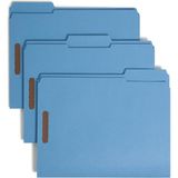 Smead Bağlayıcı Dosya Klasörü, 2 Bağlantı Elemanı, Güçlendirilmiş 1/3 Kesimli Tab, Mektup Boyutu, Mavi, Kutu Başına 50 (12040) - 41 Delft Blue