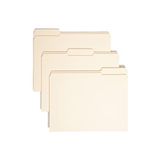 Smead Dosya Klasörü, Güçlendirilmiş 1/3-Kesim Tab, 1-1/2 "Genişletme, Mektup Boyutu, Manila, Kutu Başına 50 (10405)