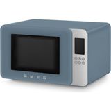 Smeg 4 In 1 Mikrodalga Fırın Storm Blue 29LT - Mavi