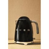 Smeg 50 Style Retro KLF03BLEU 1,7 Lt Paslanmaz Çelik Kettle - Siyah