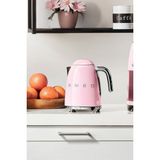 Smeg 50 Style Retro KLF03PKEU 1,7 Lt Paslanmaz Çelik Kettle - Pembe