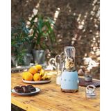 Smeg 50's Style Pastel Mavi Kişisel Blender Tritan™ Renew - Double Bottle
