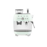 SMEG 50'S Style Pastel Yeşil Öğütücülü Espresso Kahve Makinesi