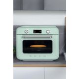 Smeg 50’s Style Pastel Yeşil Retro Buharlı Mini Fırın