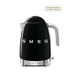 Smeg 50's Style Retro Isı Ayarlı Kettle 1,7 Lt - Siyah