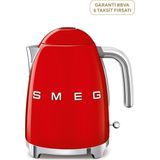 smeg 50's Style Retro Kırmızı Kettle 1,7 Lt KLF03RDEU - Standart