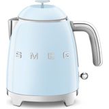 Smeg 50'S Style Retro Mini Su Isıtıcı 0,8 lt Plastik Malzeme ile Hızlı Isıtma ve Şık Tasarım - Mavi