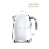 Smeg 50's Style Retro Mirror Steel Çelik Kettle - Gümüş