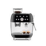 Smeg 50's Style Retro Öğütücülü Espresso Kahve Makinesi - Siyah