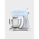 SMEG 50'S Style Retro Pastel Mavi Stand Mikser