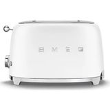 SMEG 50'S Style Retro TSF01WHMEU Mat Beyaz Ekmek Kızartma Makinesi