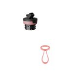 SMEG Bottle Tie Tutucu & Bottle Sport Kapak Termos Aksesuar Seti Pembe 2'li