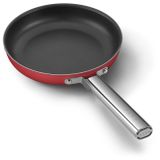 Smeg Çelik 24 cm Kırmızı Kızartma Tavası