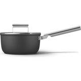 SMEG CKFS2011BLM Siyah 20 CM Cookware 50's Style Sos Tenceresi
