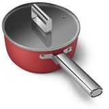 Smeg CKFS2011RDM Cookware 50's Style 20 cm Kırmızı Sos Tenceresi