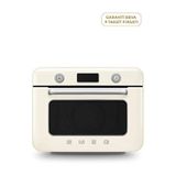 Smeg Cof01creu 50's Style Krem Mini Fırın