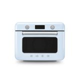 Smeg Cof01Pbeu Pastel Mavi Tezgah Üstü Kombi Fırın