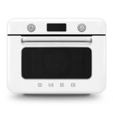 Smeg COF01WHEU 50's Style Retro Beyaz Buharlı Fırın