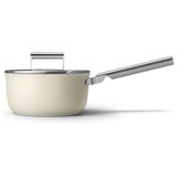Smeg Cookware 50's Style Krem 20 cm Sos Tenceresi