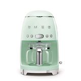 SMEG DCF02PGEU Filtre Kahve Makinesi 50'S Style Pastel Yeşil 1.4 Litre 10 Fincan Kapasiteli