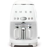 Smeg DCF02WHEU Retro Beyaz Filtre Kahve Makinesi
