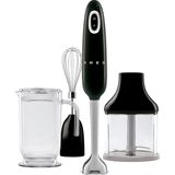 Smeg HBF03BLEU Siyah 50's Style Retro El Blender Seti