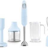 Smeg HBF22PBEU 50's Style Pastel Mavi El Blender Seti