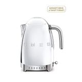 Smeg Klf04sseu 50's Style Retro Mirror Steel Çelik Isı Ayarlı Kettle - Gümüş