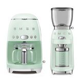 Smeg Pastel Yeşil Filtre Kahve Makinesi Ve Kahve Öğütme Makinesi Seti