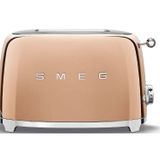 Smeg Retro Ekmek Kızartma Makinesi Roze Altın