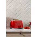 Smeg Retro Tsf01rdeu Kırmızı Ekmek Kızartma Makinesi