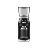 Smeg Siyah Filtre Kahve Makinesi + Kahve Öğütme Makinesi Seti