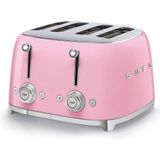 Smeg TSF03PKEU Pembe 4 Slot Ekmek Kızartma