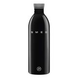 Smeg Urban Bottle Siyah Paslanmaz Çelik Matara 1L