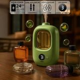 Smell 2x Yeni Nesil Şarjlı Otomatik Oda Kokusu Makinesi Yeşil - Lavanta