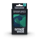 SmellWell Active Camo Green Ayakkabı Koku Giderici, Doğal Ferahlatıcı ve Nem Emici Yastıkçık | Doğal Bambu Kömürü ile Uzun Süreli Ferahlık (2 Adet)