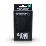 SmellWell Active Siyah Zebra Ayakkabı Koku Giderici, Doğal Ferahlatıcı ve Nem Emici Yastıkçık | Doğal Bambu Kömürü ile Uzun Süreli Ferahlık (2 Adet)
