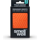 SmellWell Aktif Ayakkabı Koku Giderici Yastıkçık - Geometrik Turuncu