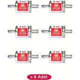 SMF LPG Otogaz Filtresi 12X12 (6 Adet) Cangas, Zavolli, Atiker Uyumlu Araç Modeli: 100