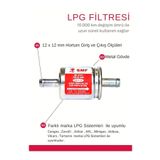 Smf Lpg Otogaz Filtresi 12X12 Cangas , Zavolli , Atiker , Akl , Aldesa , Mimgas , Vikars Uyumlu