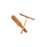 SMH Ahşap Krep Yayma Aparatı-Krep Spatulası Seti