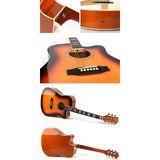 Smiger Akustik Gitar GA-H16 3ts - 3 Tone Sunburst