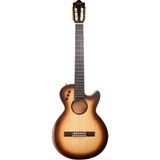 Smiger Smıger Le-C1 Sb 40\" Ince Kasa Kesik Elektro Klasik Gitar Sunburst