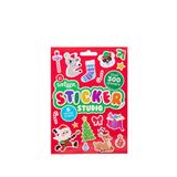 Smiggle Christmas Studio Etiket Kitabı - Kırmızı