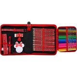 Smiggle - Disney Minnie Kırtasiye Seti ve Kalem Kutusu Kız Çocuk Okul Lisanslı Hediye - 1 Adet - Renkli