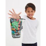 Smiggle Happy Tales Stand N' Slide 2'si 1 Arada Kalem Kutusu - Gri