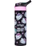 Smiggle Hello Kitty 520 ML Isı Yalıtımlı Paslanmaz Çelik Suluk - Siyah