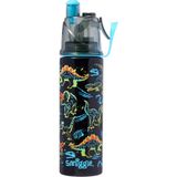Smiggle - Livin Su Püskürtmeli 500ML Çelik Matara - Suluk - Diğer - Çok Renkli