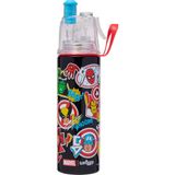 Smiggle Marvel Lisanslı Paslanmaz Çelik Çocuk Suluk – 500 Ml, Siyah, Spritz Kapaklı - 00-Siyah